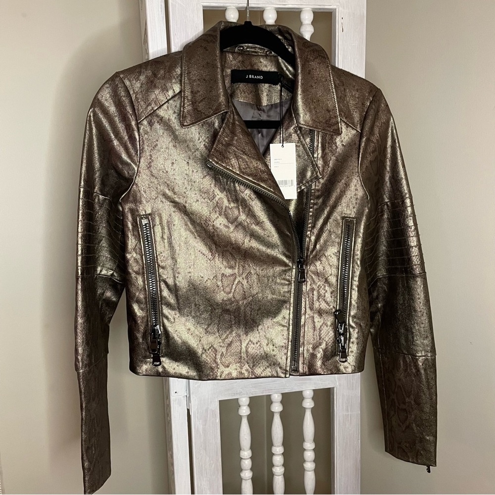 NWT J Brand Zhora moto style jacket, size Small